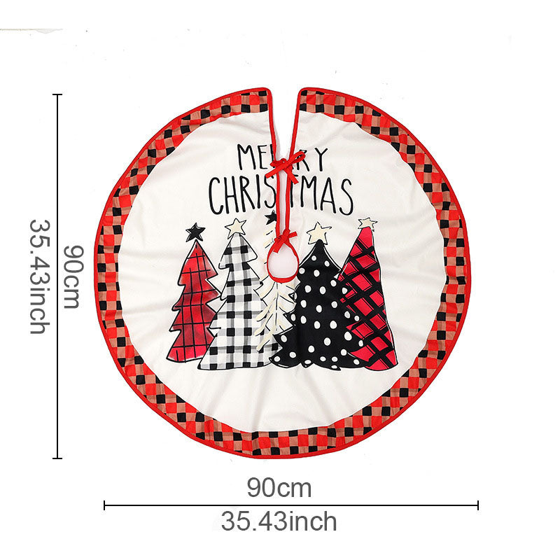 Christmas tree bottom decoration \ Christmas home atmosphere decoration