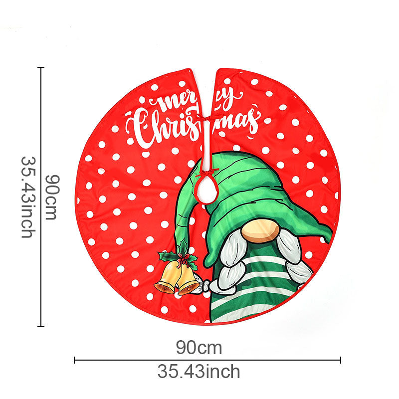 Christmas tree bottom decoration \ Christmas home atmosphere decoration