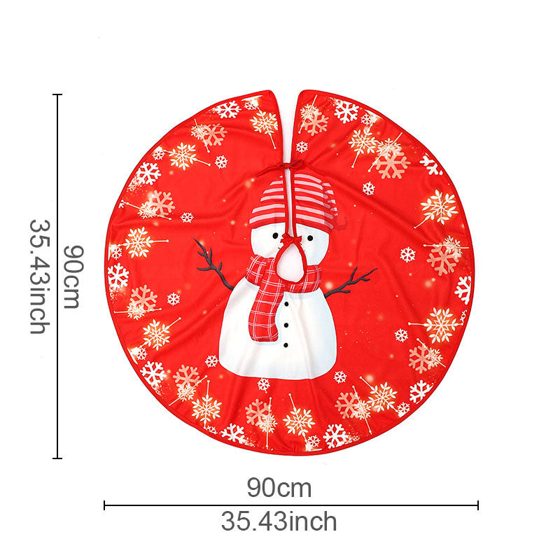 Christmas tree bottom decoration \ Christmas home atmosphere decoration