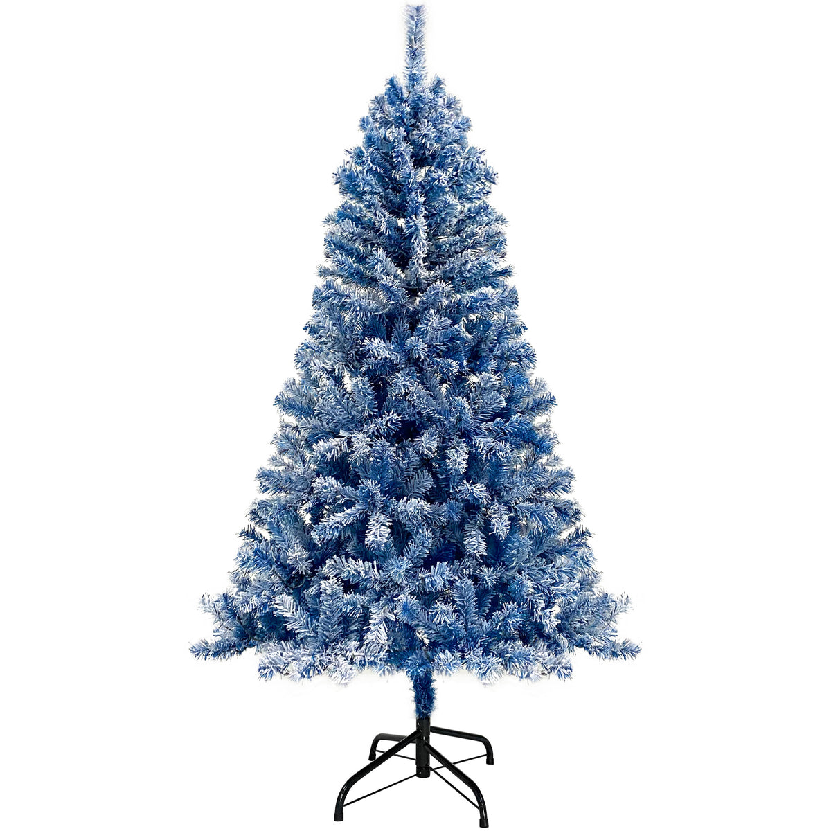 6FT Christmas tree snowflake flocking person with 750 Christmas branches