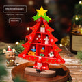 Christmas Mini Checkered Wooden