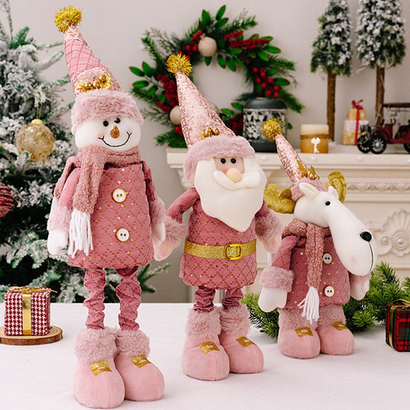 Christmas Decoration Pink Doll \ Christmas Gift