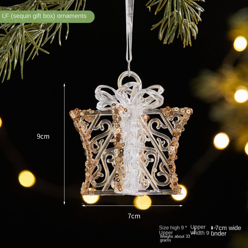 Christmas Decoration Ornaments with Sequins