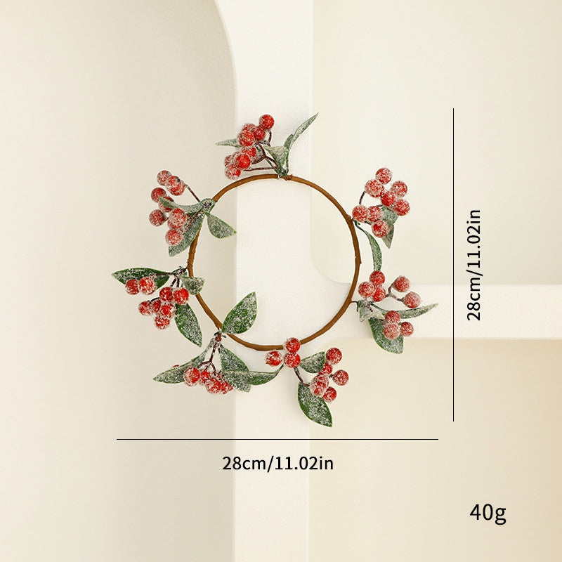 Best-selling Artificial Plant Christmas \ Candle \ Door \ Christmas Decoration