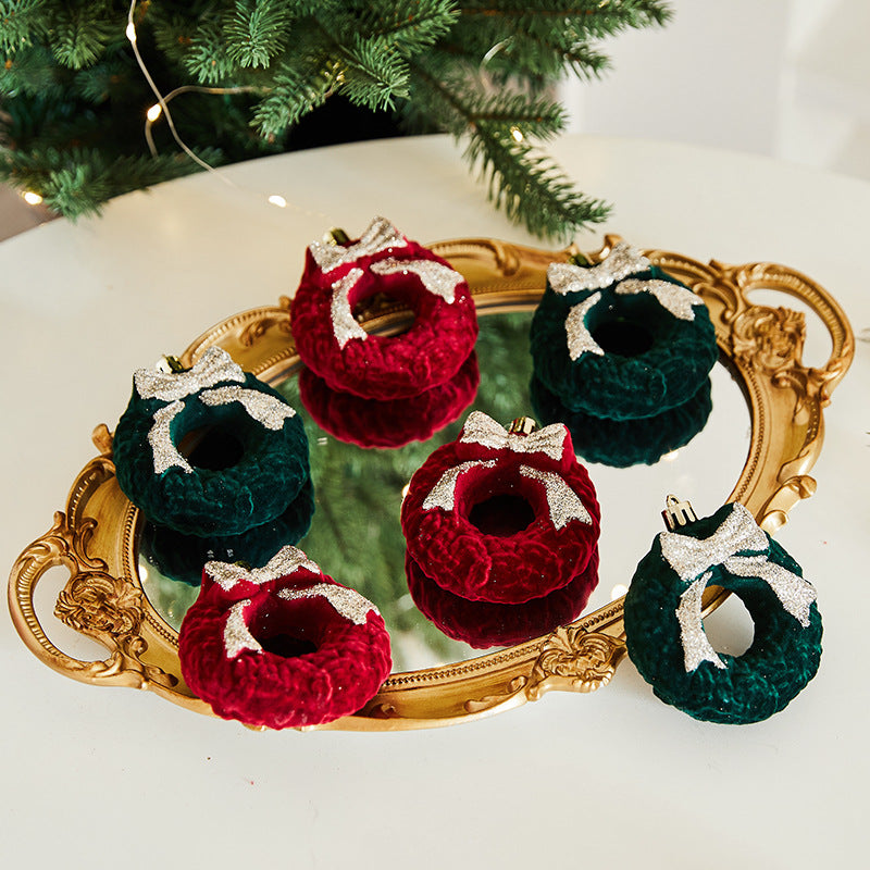 Christmas Red Irregular Ball \ Christmas Tree Decoration