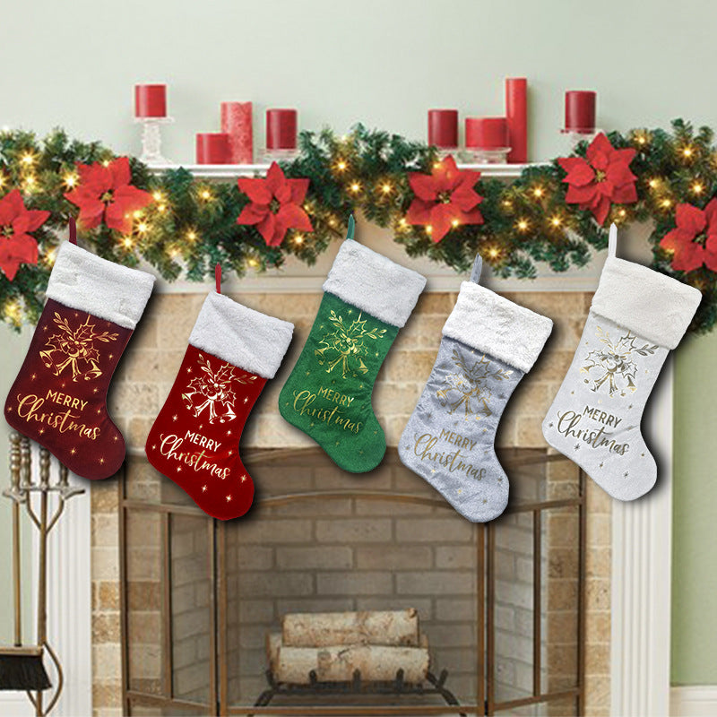 Christmas socks gift bags holiday \ home decorations Christmas tree \ candy bags