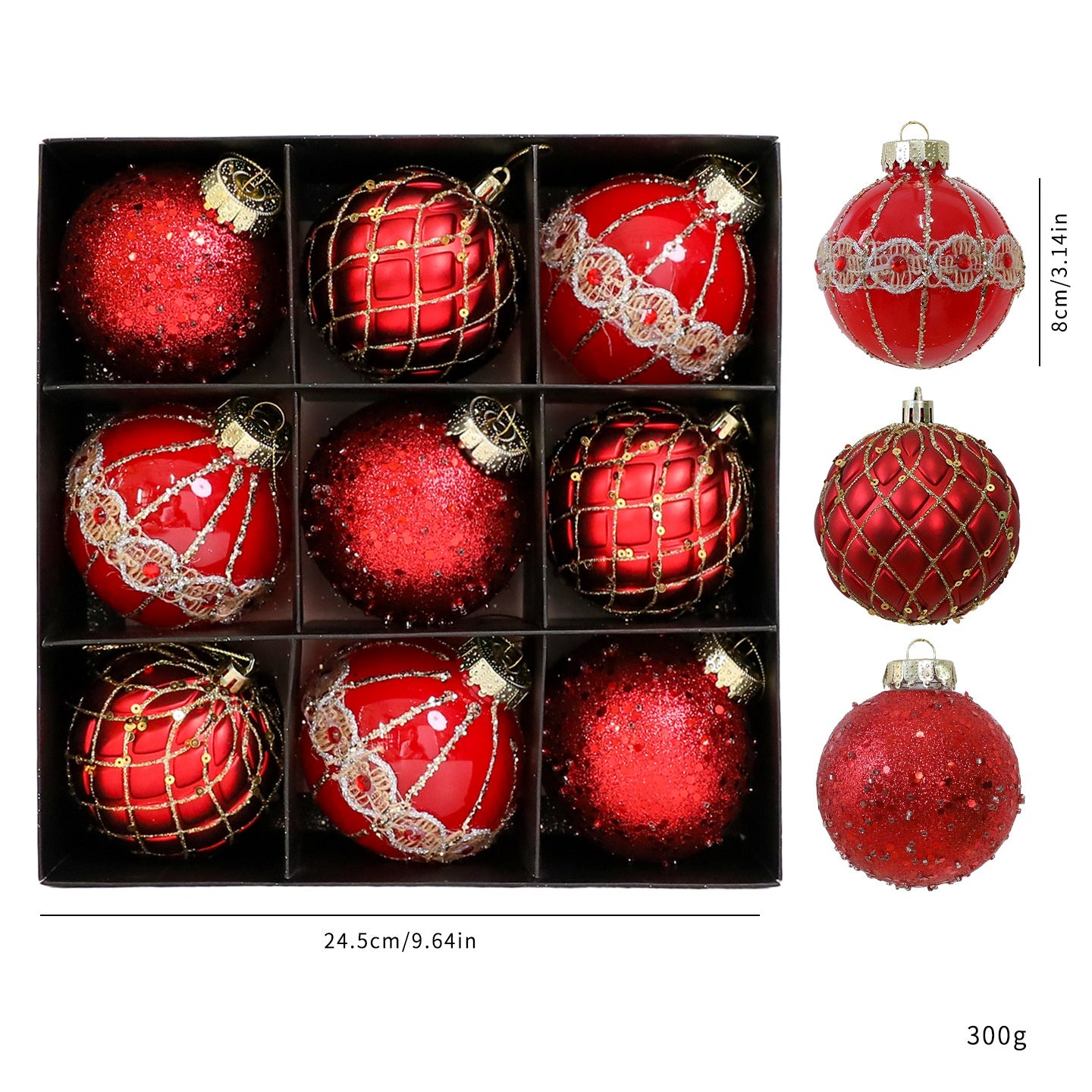 Christmas Ball Ornament for Tree Decoration
