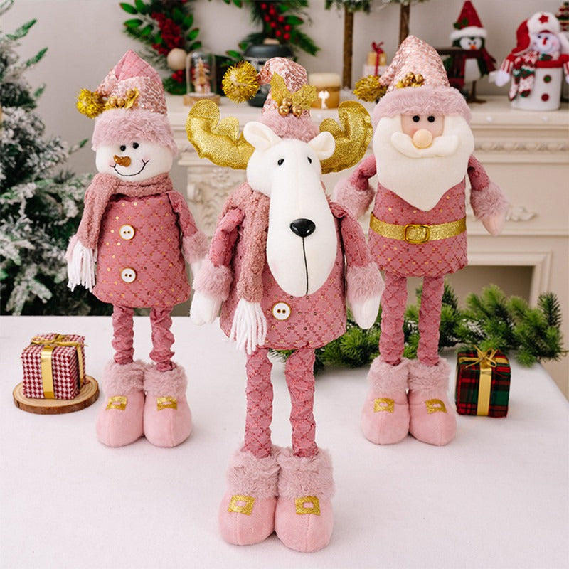 Christmas Decoration Pink Doll \ Christmas Gift