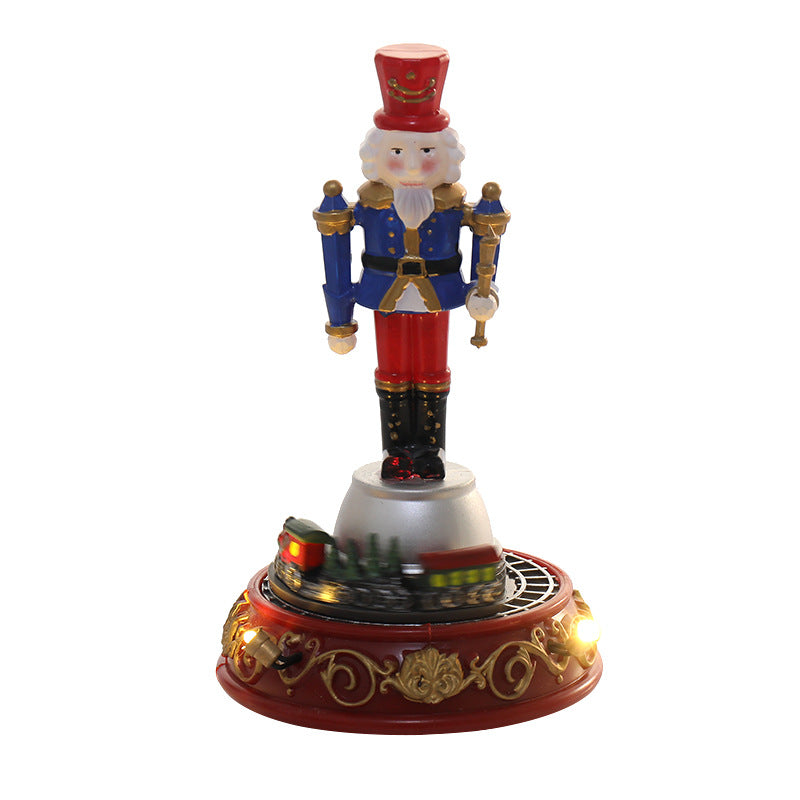 Christmas Gift Luminous Music Resin Ornament