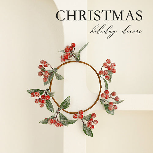 Best-selling Artificial Plant Christmas \ Candle \ Door \ Christmas Decoration