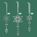 Christmas Crystal Snowflake 15PC Decorations