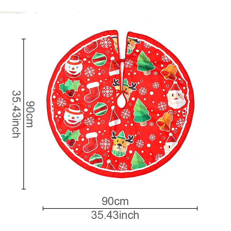 Christmas tree bottom decoration \ Christmas home atmosphere decoration