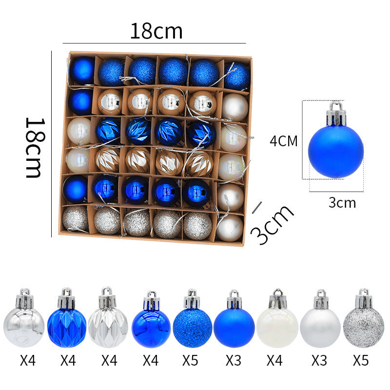 Christmas balls Christmas decorations 36PCS