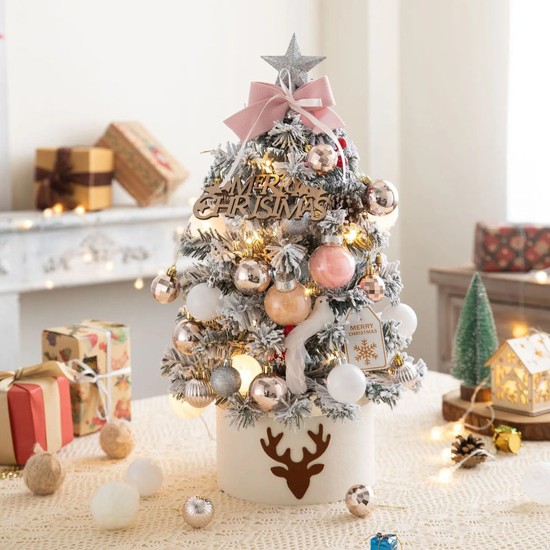 45/60cm Mini Christmas Tree With Lights Decorations