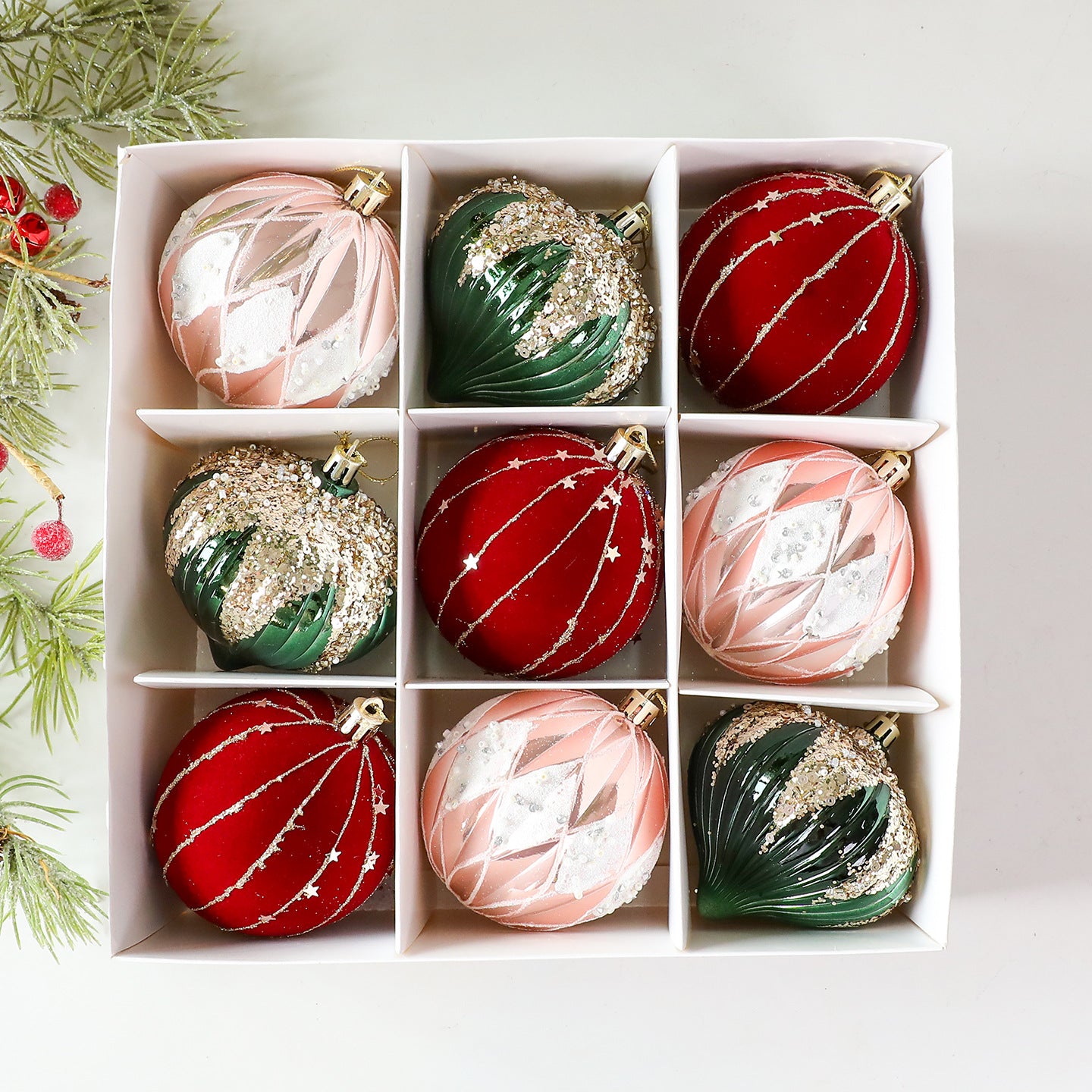 Christmas Ball Ornament for Tree Decoration