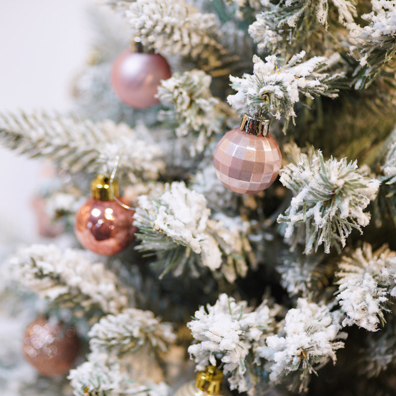 3cm light gold Christmas ball
