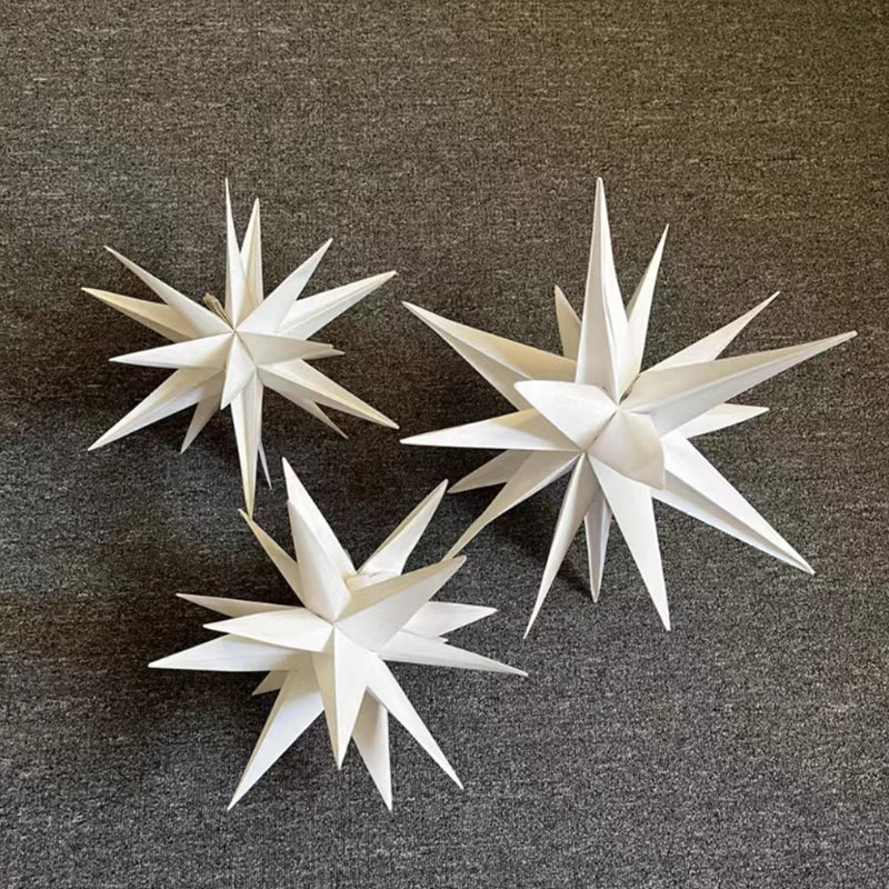3D XXL LED Star Window Light (60cm) - Warm Glow
