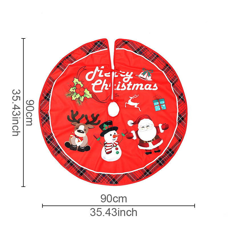 Christmas tree bottom decoration \ Christmas home atmosphere decoration