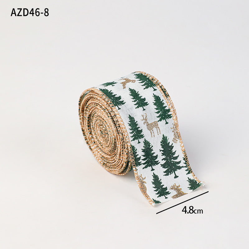 Christmas decoration ribbon, bow tie, Christmas decoration