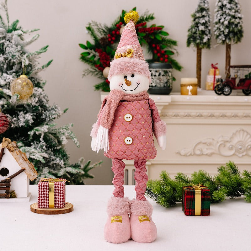 Christmas Decoration Pink Doll \ Christmas Gift