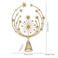 Christmas Tree Top Star Five-Pointed Star Christmas Decoration Christmas Tree