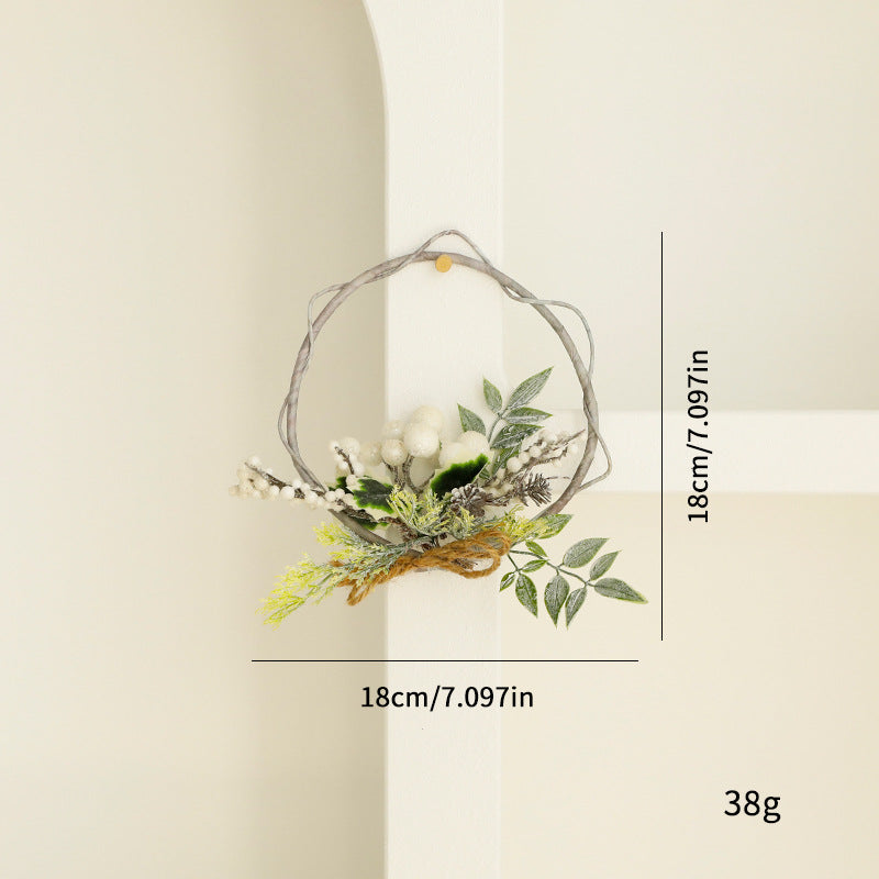 Best-selling Artificial Plant Christmas \ Candle \ Door \ Christmas Decoration